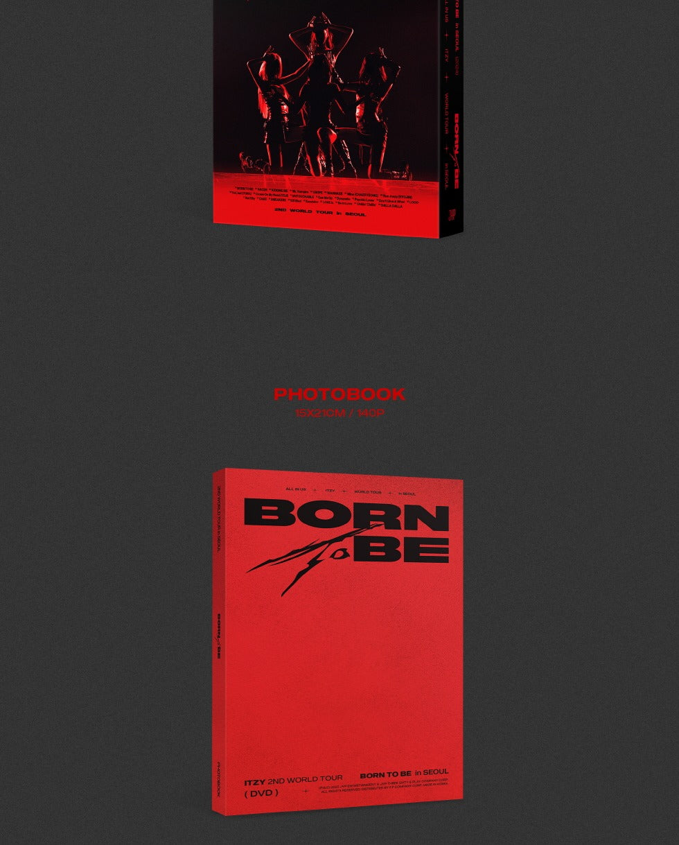 ITZY - 2nd World Tour - Born to be in Seoul DVD (POB