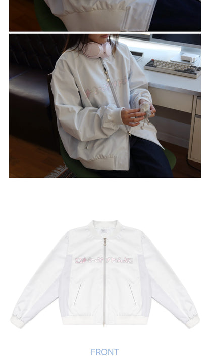 (PRE-ORDER 2026-07-30) Stray Kids - 6th Fanmeeting [STAY in Our Little House] BOMBER JACKET (POB Included Based on Order Amount).