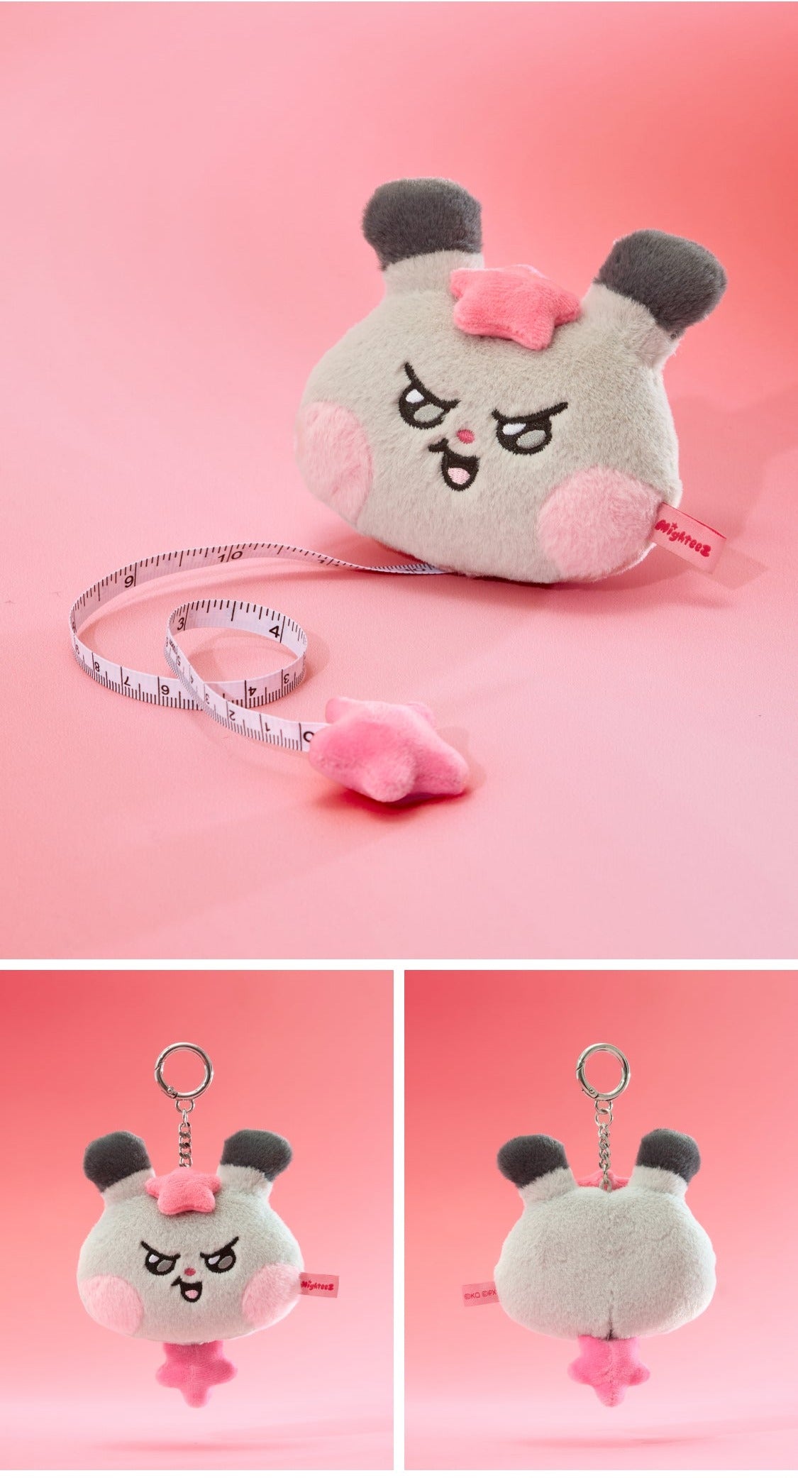 MIGHTEEZ(ATEEZ) - [MIGHTEEZ Rock The Stage] PLUSH TAPE MEASURE (8 Versions)(LINE FRIENDS SQUARE MERCH)