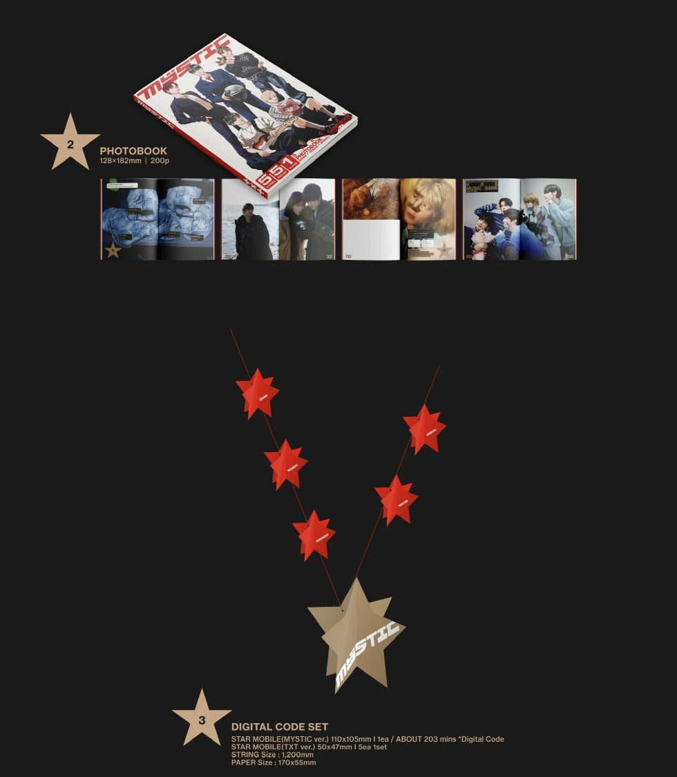 アイドル TOMORROW X TOGETHER MEMORIES : MYSTIC TXT - MEMORIES MYSTIC