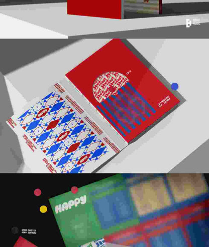 JIN (BTS) - Happy (3 Versions).