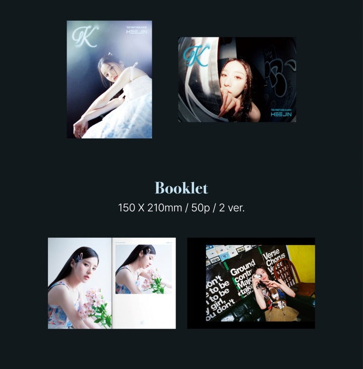 HEEJIN (ARTMS) 1st Mini Album K (2 VERSIONS).