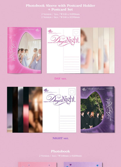 FIFTY FIFTY - 3rd Mini Album [Day & Night] (2 Versions).