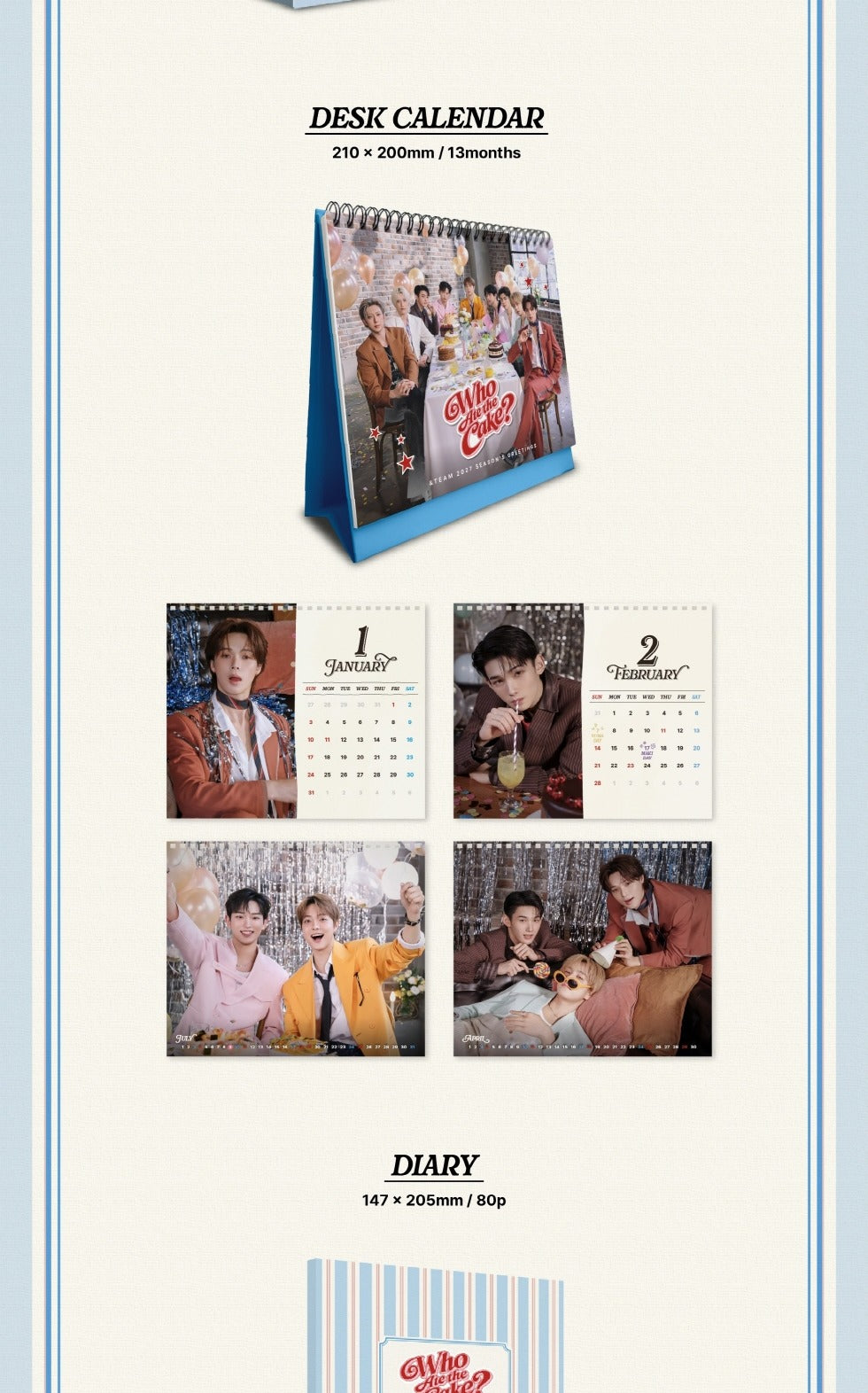 (PRE-ORDER 2026-12-16) &TEAM - 2027 SEASON'S GREETINGS [WHO ATE THE CAKE?](🎁POB Included - Pre-order only)