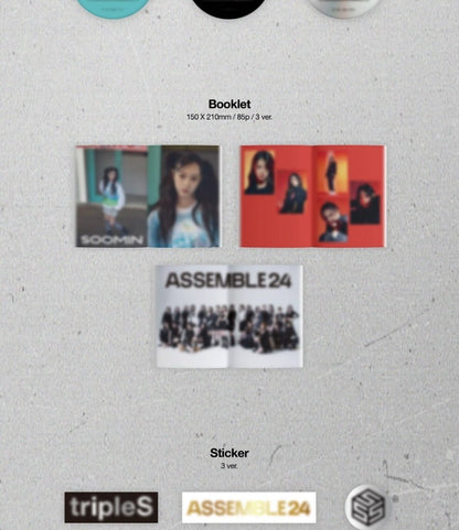(RESTOCK) tripleS - ASSEMBLE24 (3 Versions).