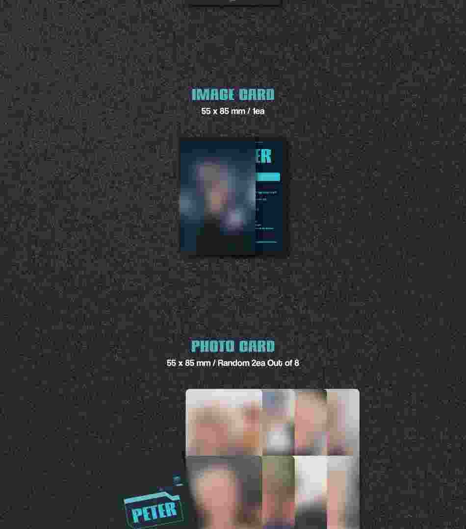 Moon Jong Up 3rd Mini Album Peter PLVE Version.