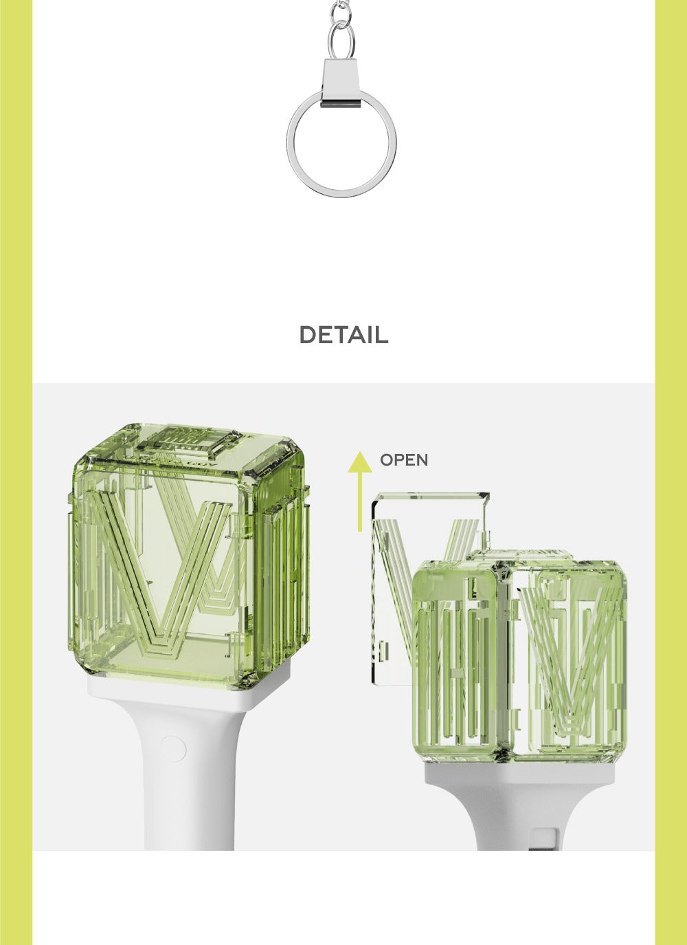 WayV - MINI FANLIGHT KEYRING (NEW LIGHT)(Mini Light Stick Keyring