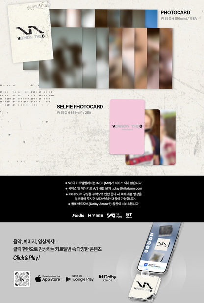 (PRE-ORDER 2026-06-29) V8(VERNON THE8)(Seventeen) - 1st Mini Album [V8] KiT Version