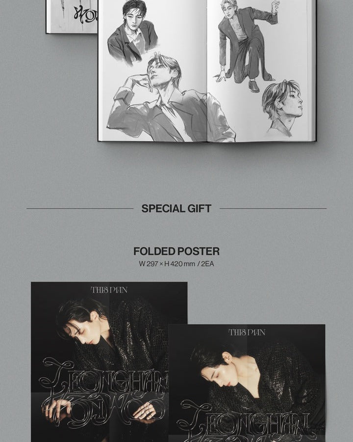 JEONGHAN X WONWOO (Seventeen) 1st Single Album This Man 'THIS MAN Story Book'