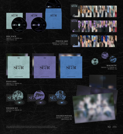 Xikers - 5th Mini Album [House of Tricky : SPUR] (3 Versions).