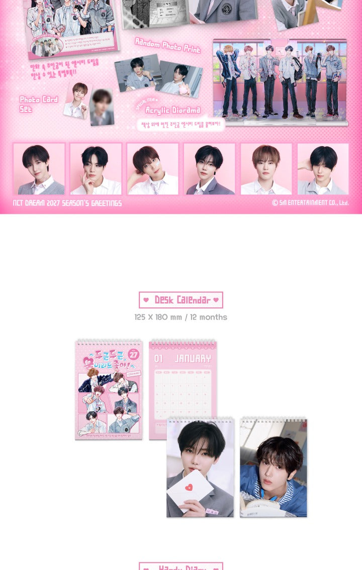 (PRE-ORDER 2027-01-07) NCT DREAM - 2027 Season's Greetings (🎁POB Included - Pre-order only)