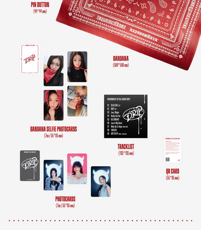 BABYMONSTER - 1st Full Album [DRIP] Bandana Version.