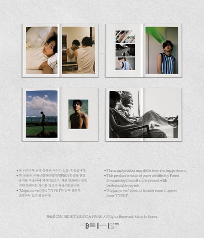 V (BTS) - V [TYPE 1 KIM TAE HYUNG] Magazine Version.