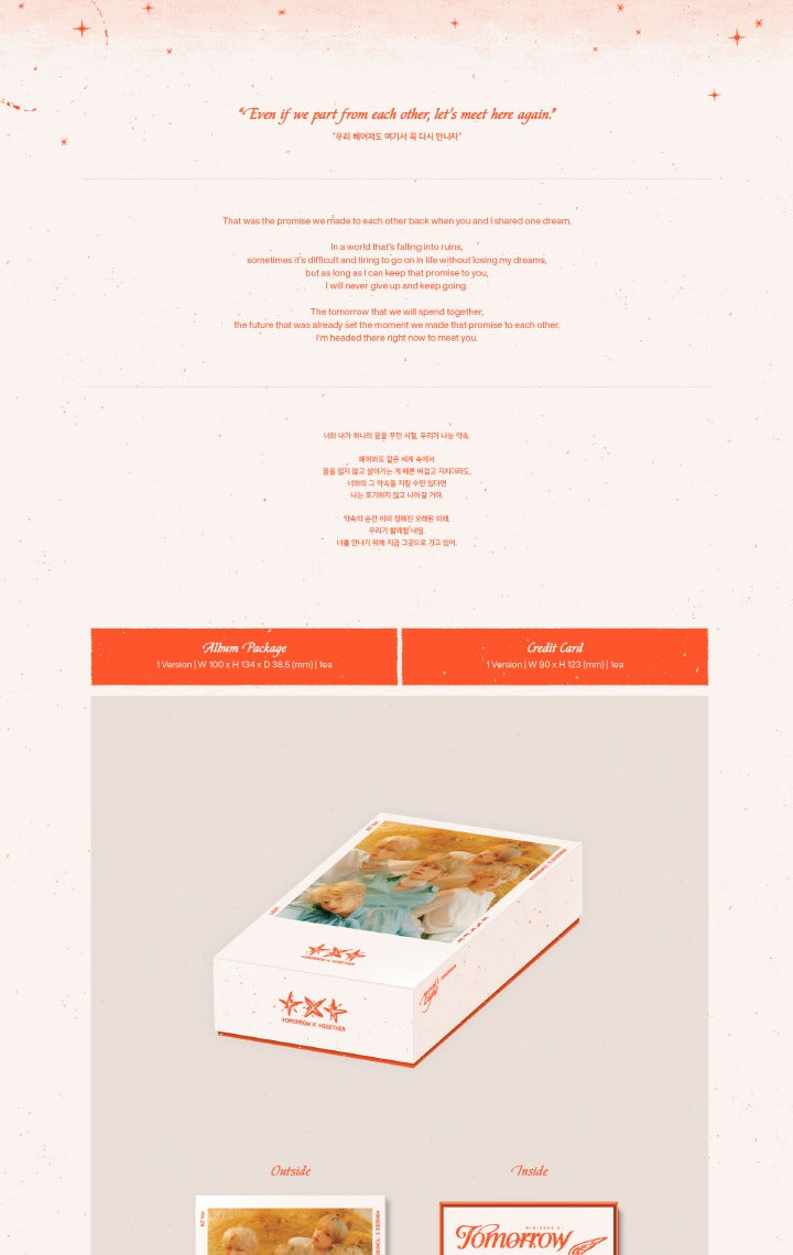 TOMORROW X TOGETHER TXT minisode 3: Tomorrow KiT Version.