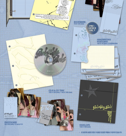 ITZY - [Girls Will Be Girls] Binder Version (5 Versions).