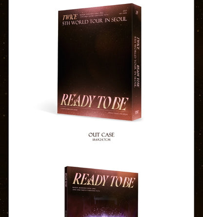 TWICE 5th World Tour in Seoul Ready To Be DVD Version