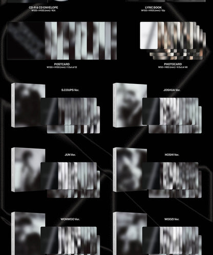 (PRE-ORDER 2025-05-26) SEVENTEEN - 5th Album [HAPPY BURSTDA] DAREDEVIL Version (12 Versions) Random 1ea