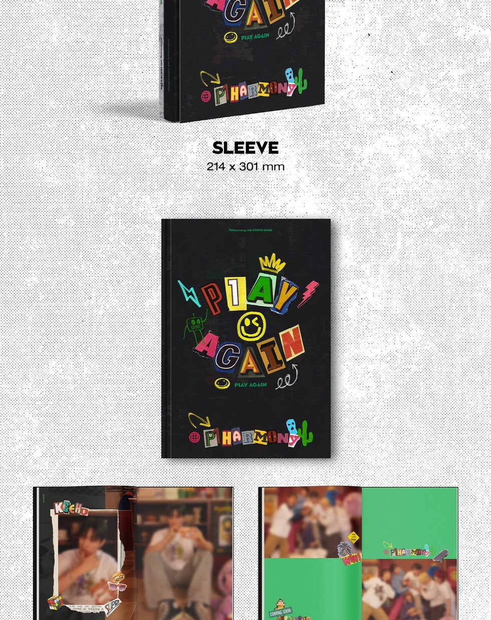 P1Harmony 4th Photo Book P1AY AGAIN