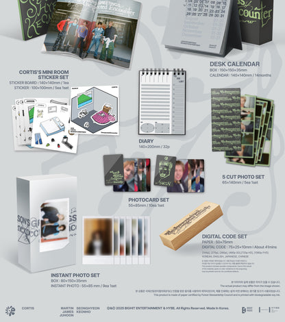 (PRE-ORDER 2025-12-24) CORTIS - 2026 Season's Greetings [Unexpected Encounter](POB - Unit Printed Photo 2ea)(💝 K-Towns 2026 Season's Greetings Event!)