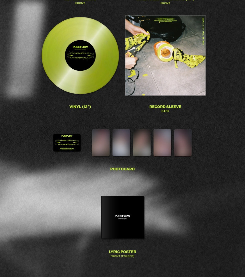 LE SSERAFIM - 2nd Studio Album [PUREFLOW pt.1] LP Vinyl Version (2 Versions)