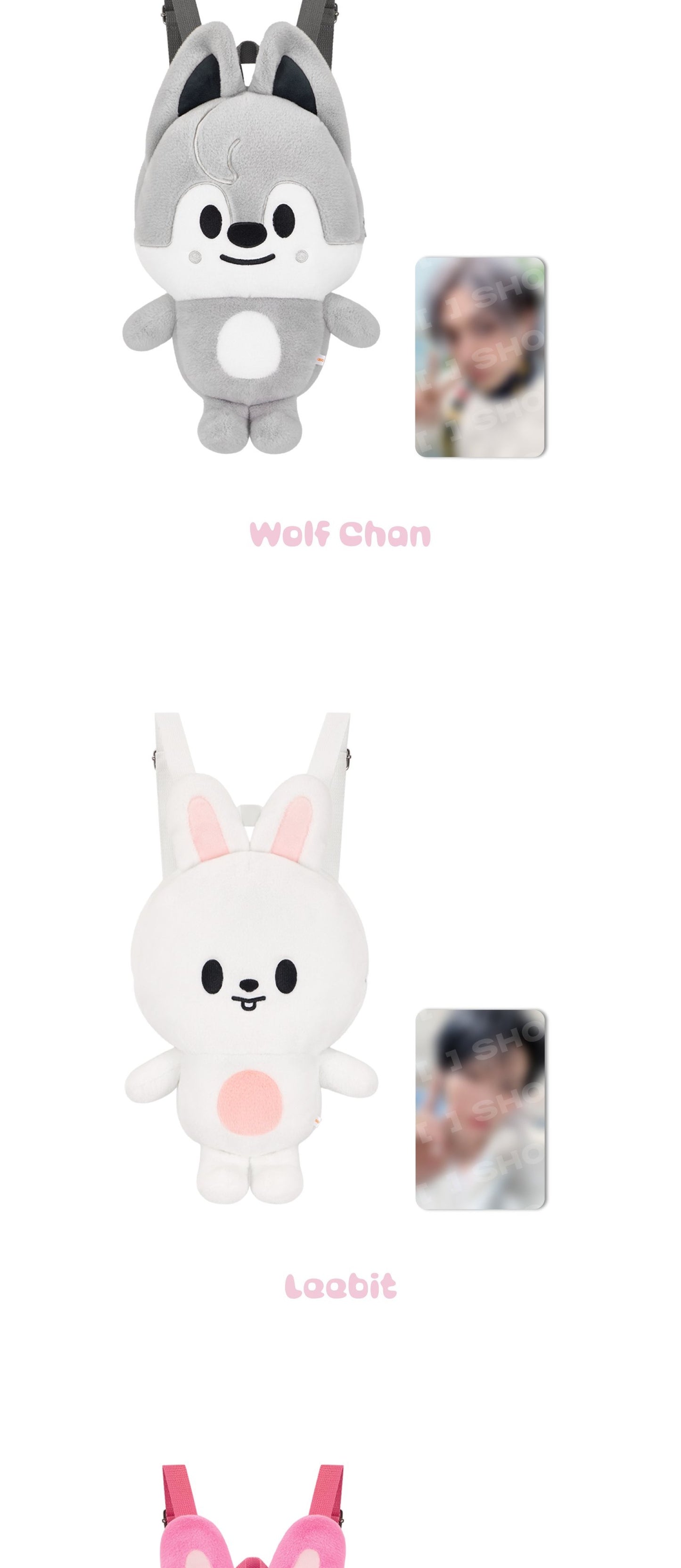 (PRE-ORDER 2026-07-30) Stray Kids - 6th Fanmeeting [STAY in Our Little House] SKZOO PLUSH BACKPACK (8 Versions)(POB Included Based on Order Amount).