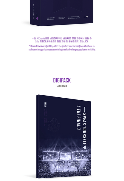 BTS - [BTS WORLD TOUR - LOVE YOURSELF : SPEAK YOURSELF THE FINAL] Blu-ray Version