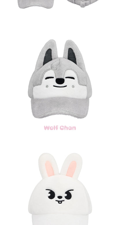 (PRE-ORDER 2026-07-30) Stray Kids - 6th Fanmeeting [STAY in Our Little House] SKZOO PLUSH CAP (8 Versions)(POB Included Based on Order Amount).