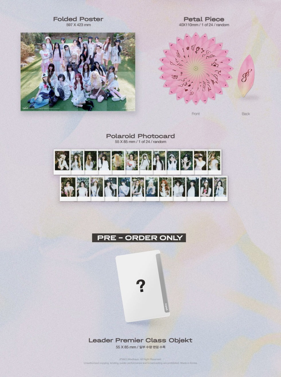 tripleS - [LOVE&POP] pt.1 (ASSEMBLE26)(2 Versions)(POB Option available)