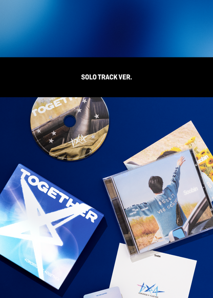 TOMORROW X TOGETHER (TXT) - [THE STAR CHAPTER: TOGETHER] Solo Track Version (5 Versions) Random 1ea