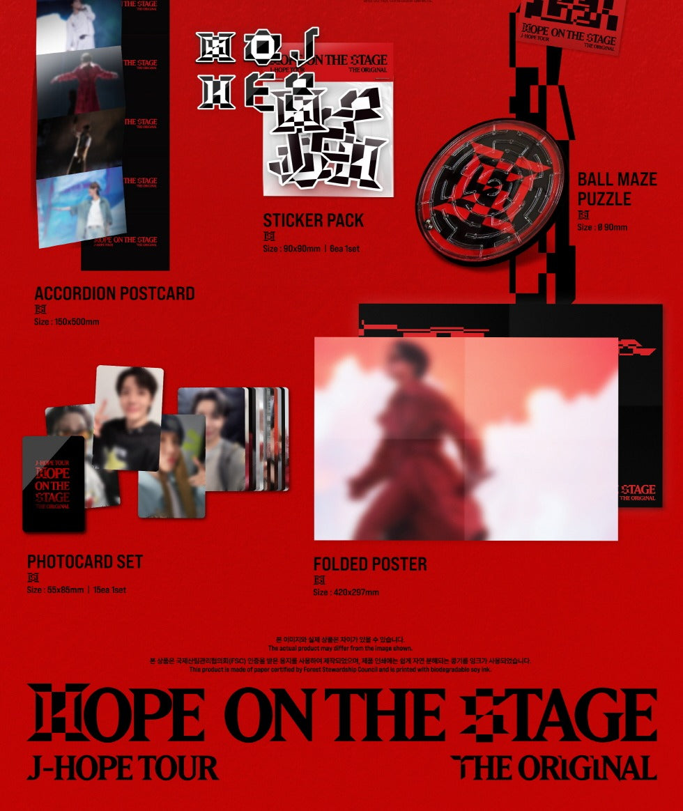 (PRE-ORDER 2025-12-12) J-HOPE (BTS) - J-HOPE Tour [HOPE On The Stage The Original]
