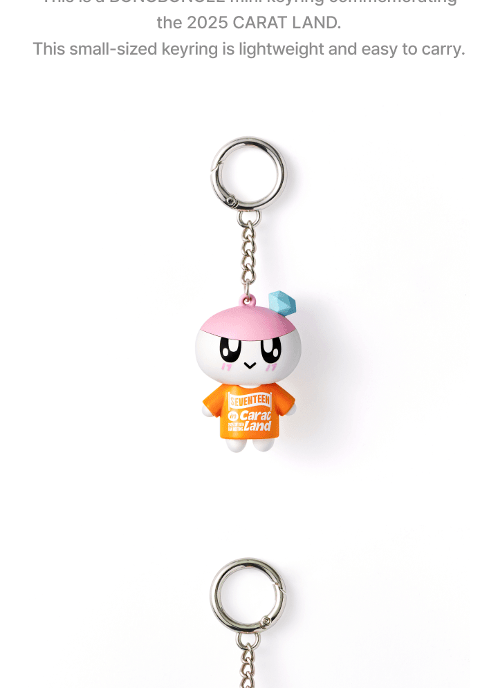 SEVENTEEN - BONGBONGEE Mini Keyring (Limited Quantity).