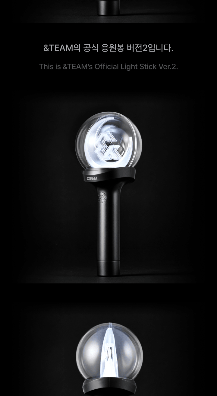 (PRE-ORDER 2026-10-02) &TEAM - OFFICIAL LIGHT STICK Ver. 2