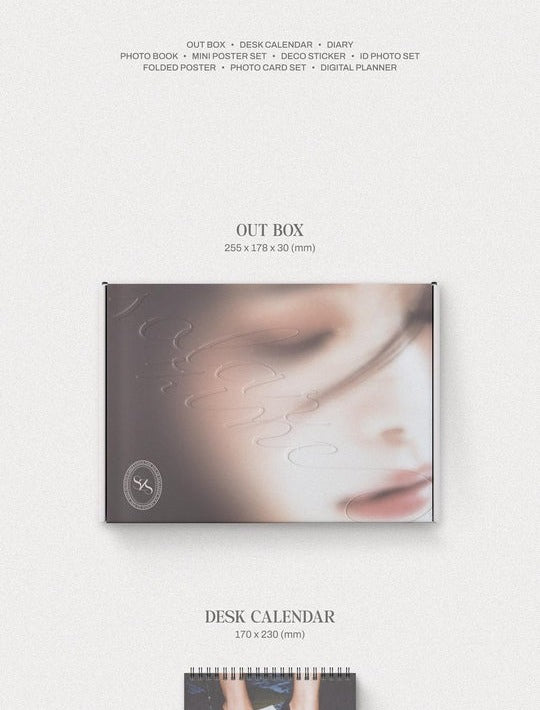 Solar (Mamamoo) - 2025 Season's Greetings_ [SOLARZINE'25] (POB - Photocards)(Limited Quantity).