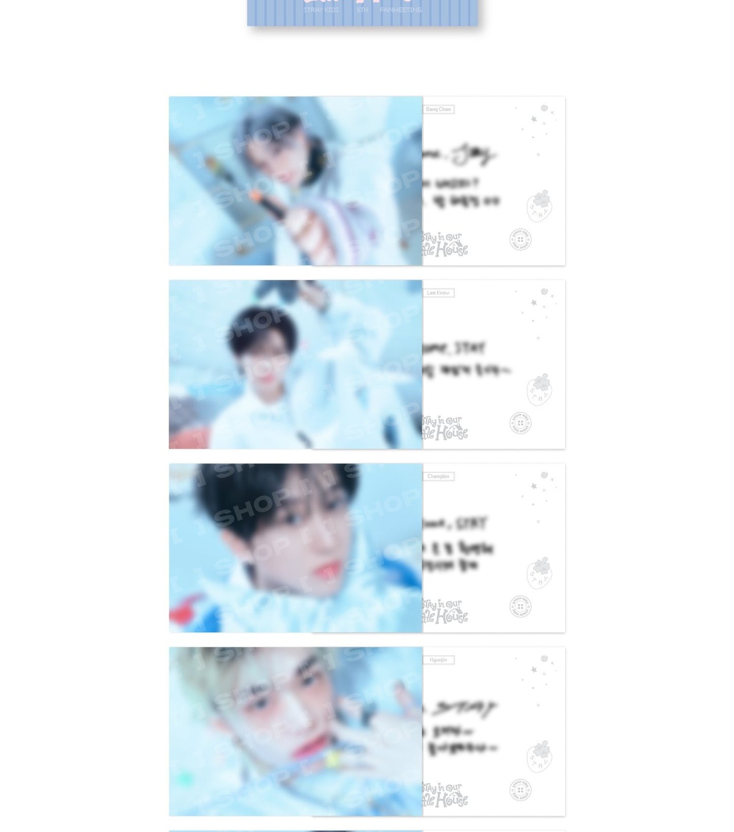 (PRE-ORDER 2026-07-30) Stray Kids - 6th Fanmeeting [STAY in Our Little House] POSTCARD BOOK (POB Included Based on Order Amount).