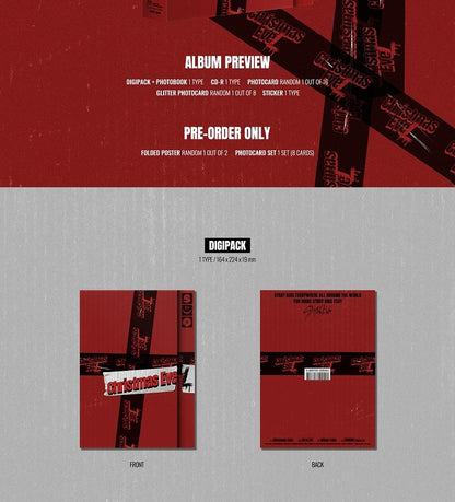 (RESTOCK) Stray Kids - Holiday Special Single Album [Christmas EveL] Standard Version.
