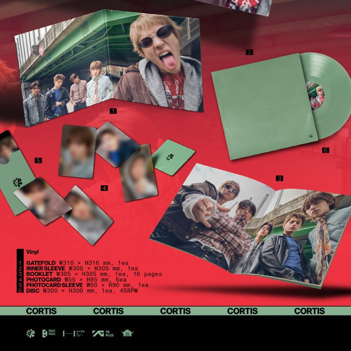 PRE-ORDER 2026-05-04) CORTIS - The 2nd EP [GREENGREEN] LP Vinyl
