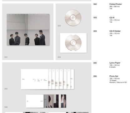 ZEROBASEONE - 6th Mini Album [Ascend-] 11 Version (5 Versions)