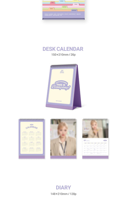 Billlie - 2025 Season's Greetings 'Good Morning, This is Bcompany!' (POB - Photocard Set Included with K-Towns Season's Greetings Event)(2 Left).
