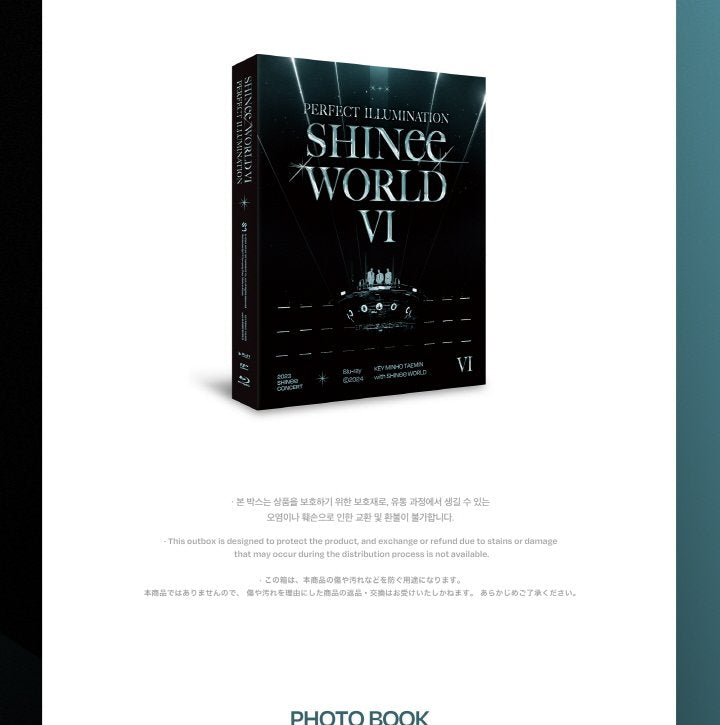 SHINEE World VI Perferct Illumination in Seoul Blu-ray Version