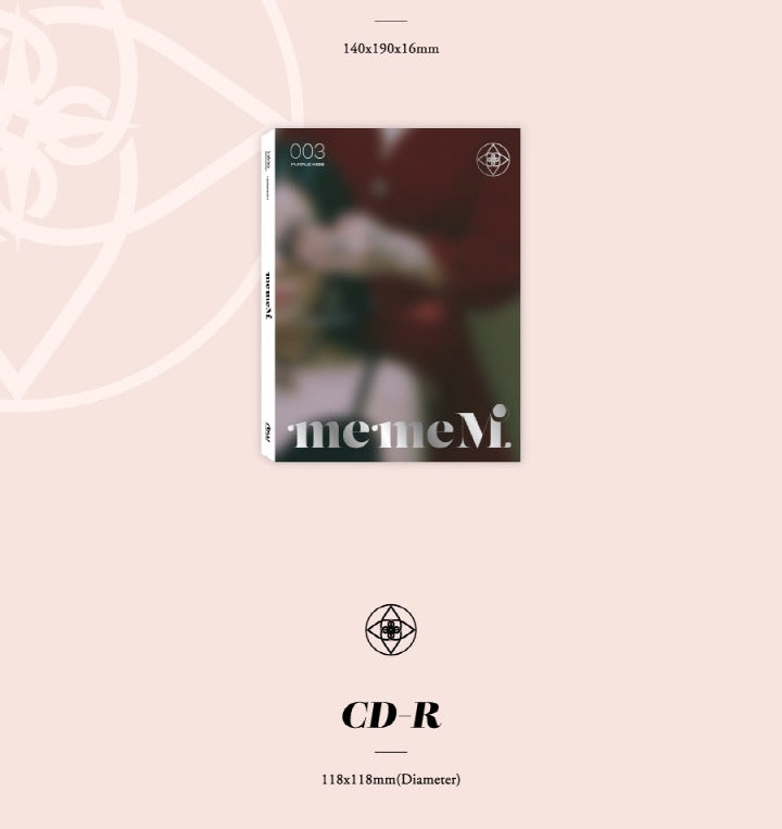 Purple Kiss - 3rd Mini Album memeM (2 Versions).