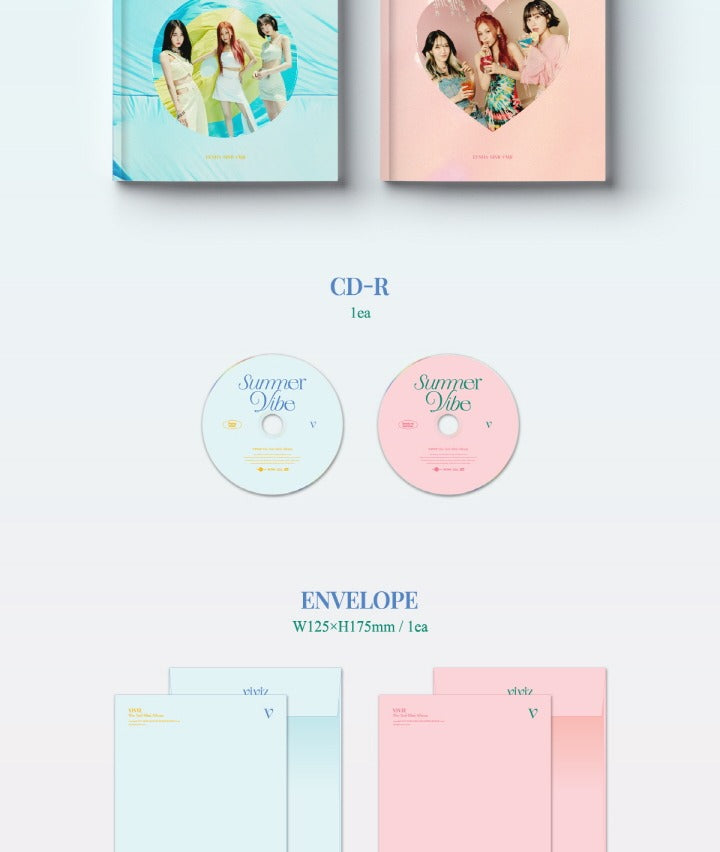 予約済み1200■ 2nd mini album 『Summer Vibes』 VIVIZ - 2nd Mini Album Summer Vibe Photobook Version (2