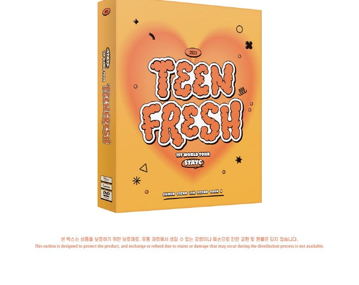 Stayc 1st World Tour Teenfresh DVD