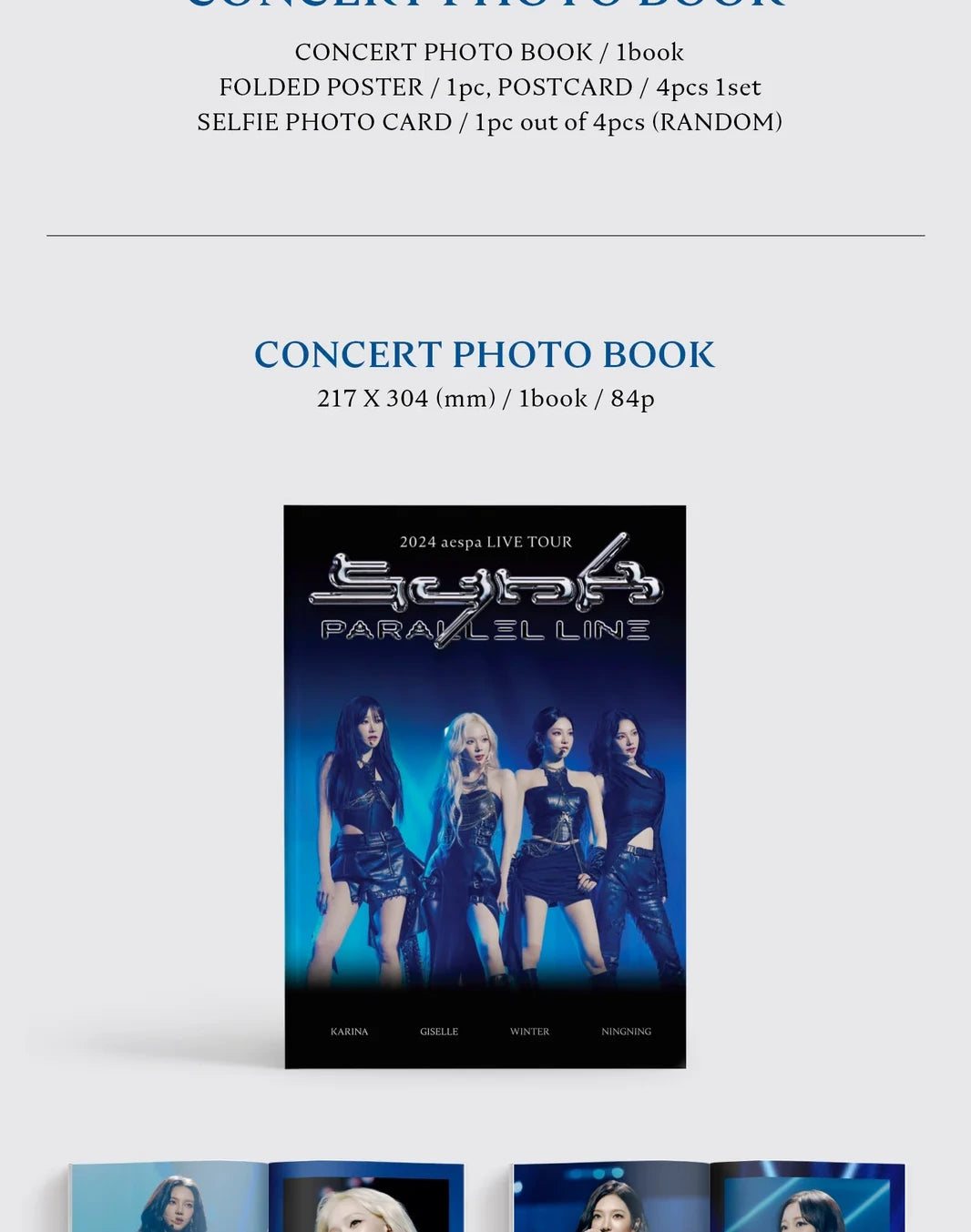 aespa - 2024 aespa LIVE TOUR 'SYNK : PARALLEL LINE' CONCERT PHOTO aespa - 2024 aespa LIVE TOUR 'SYNK : PARALLEL LINE' CONCERT PHOTO