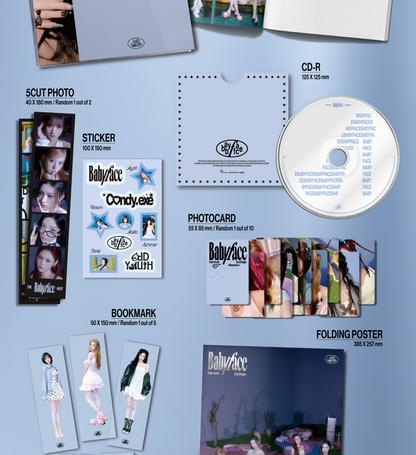 ODD YOUTH - 2nd Single Album [Babyface] (2 Versions) Random 1ea