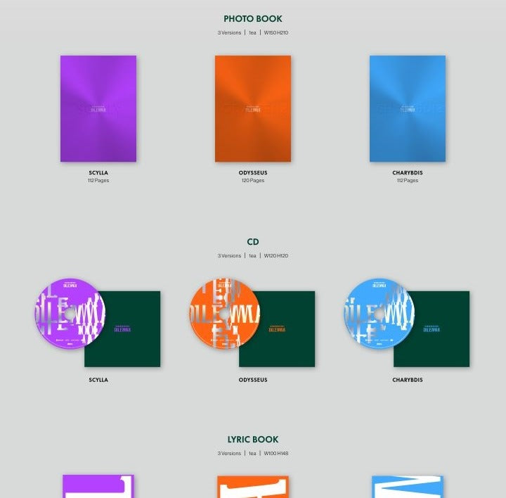 ENHYPEN 1st Album Dimension: Dilemma (3 Versions).