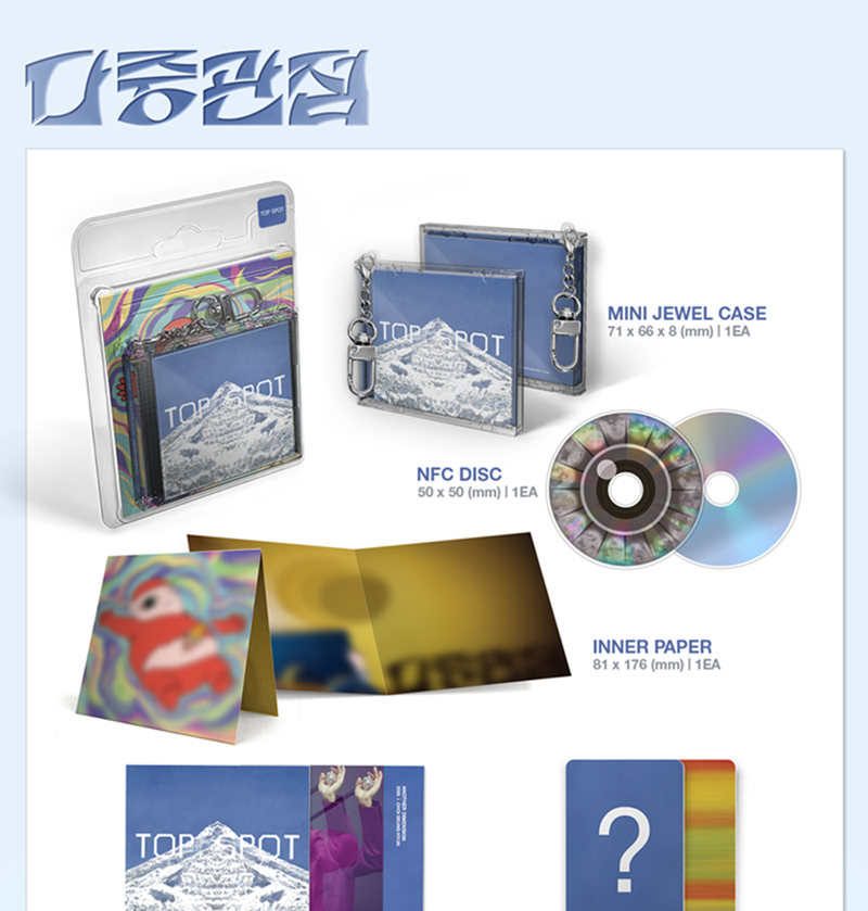 T.O.P - 1st Album [TOP SPOT - ANOTHER DIMENSION] Nemo Version (2 Versions)