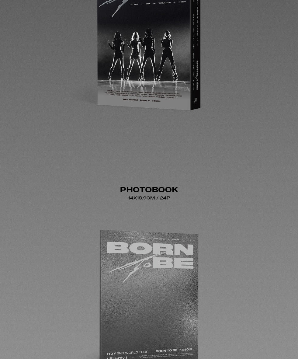 ITZY - 2nd World Tour - Born to be in Seoul Blu-ray (POB Included).
