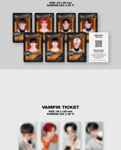 ENHYPEN - World Coupon Card Collection [Club Sports] (2 Versions)