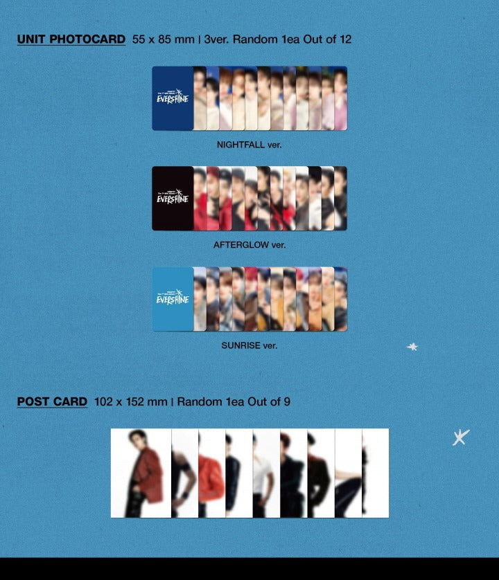 Cravity 7th Mini Album Evershine (3 Version).