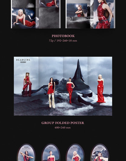 BLACKPINK - 3rd Mini Album [DEADLINE] Standard Version (2 Versions)(POB Option Available).